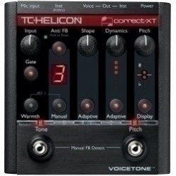 TC Helicon VoiceTone Correct XT EQ/Pitch Corrector/Anti Feedback
